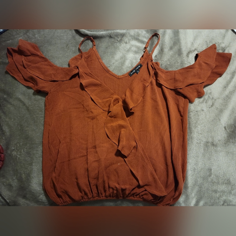 Moa moa, brown/burnt sienna, Medium